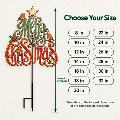 Christmas Garden Stake 7