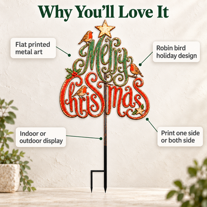Christmas Garden Stake 8