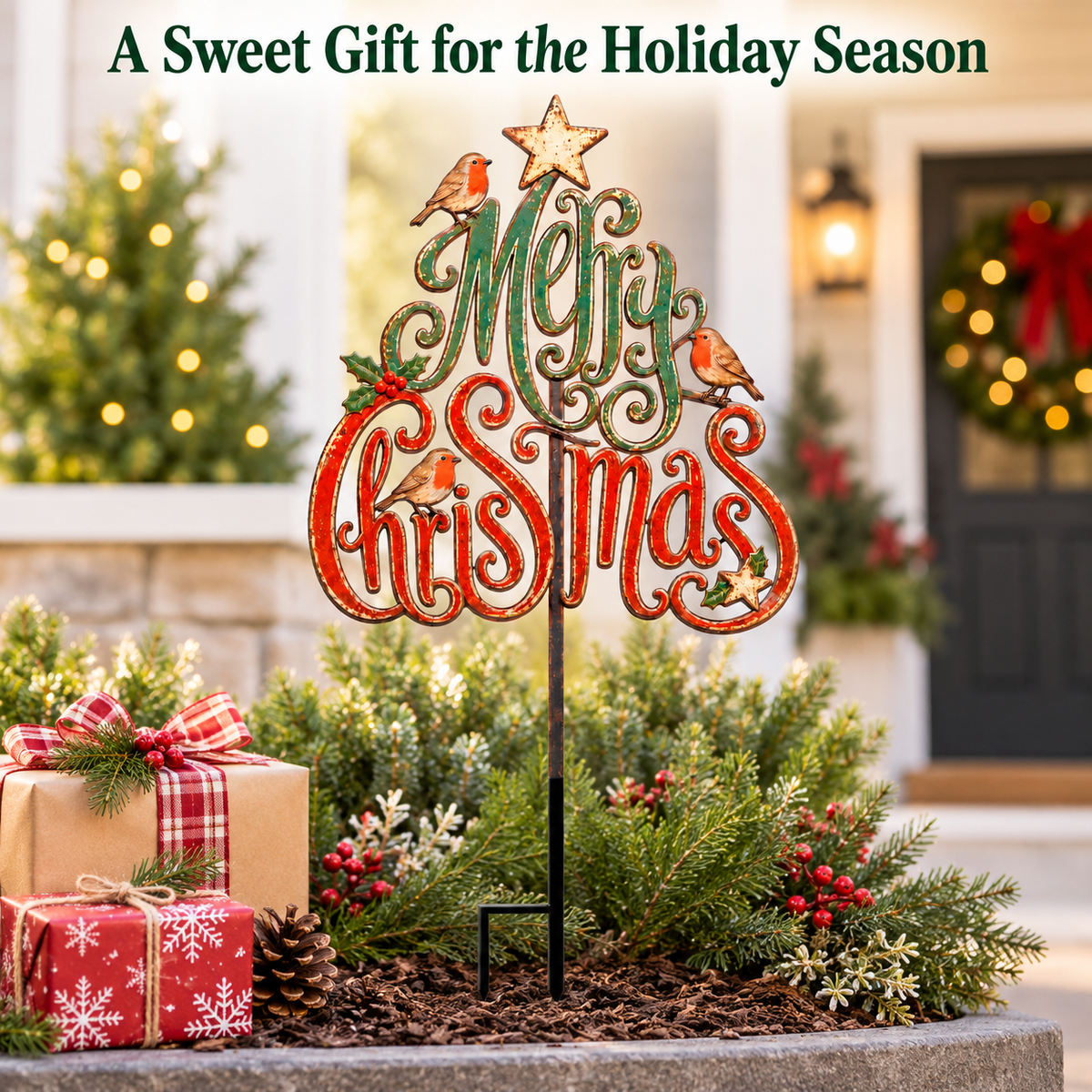 Christmas Garden Stake 9