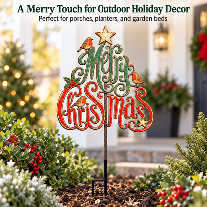 Christmas Garden Stake