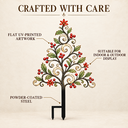 Christmas Metal Garden Stake 2