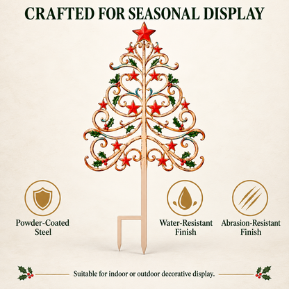 Christmas Tree Garden Stake 2
