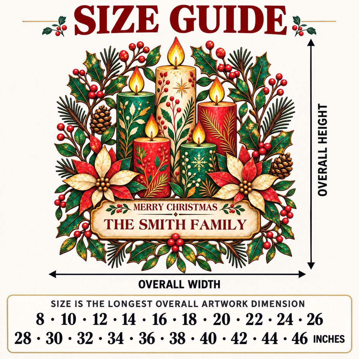 Personalized Christmas Family Sign 6