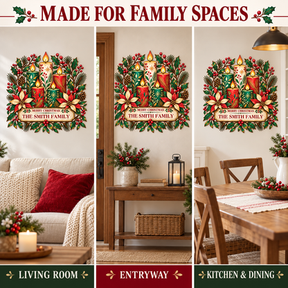 Personalized Christmas Family Sign 15