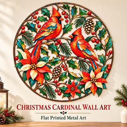 Christmas Cardinal Wall Art 1
