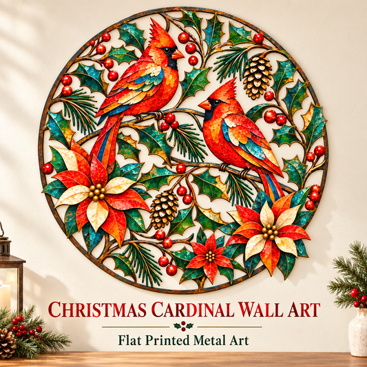 Christmas Cardinal Wall Art 1