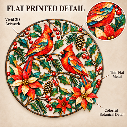 Christmas Cardinal Wall Art 3