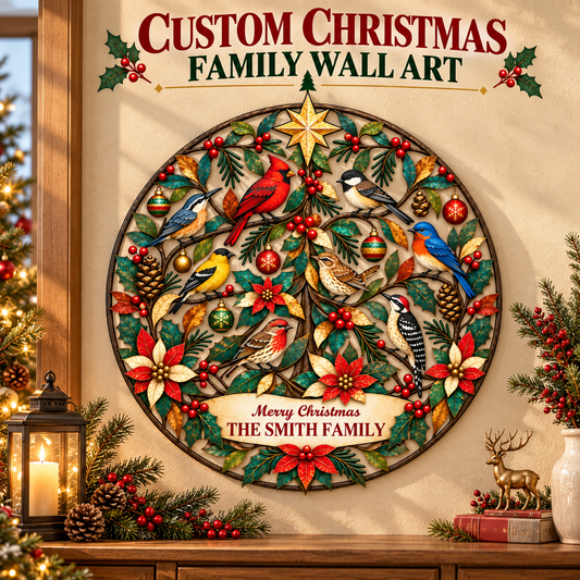 Personalized Christmas Wall Art 1