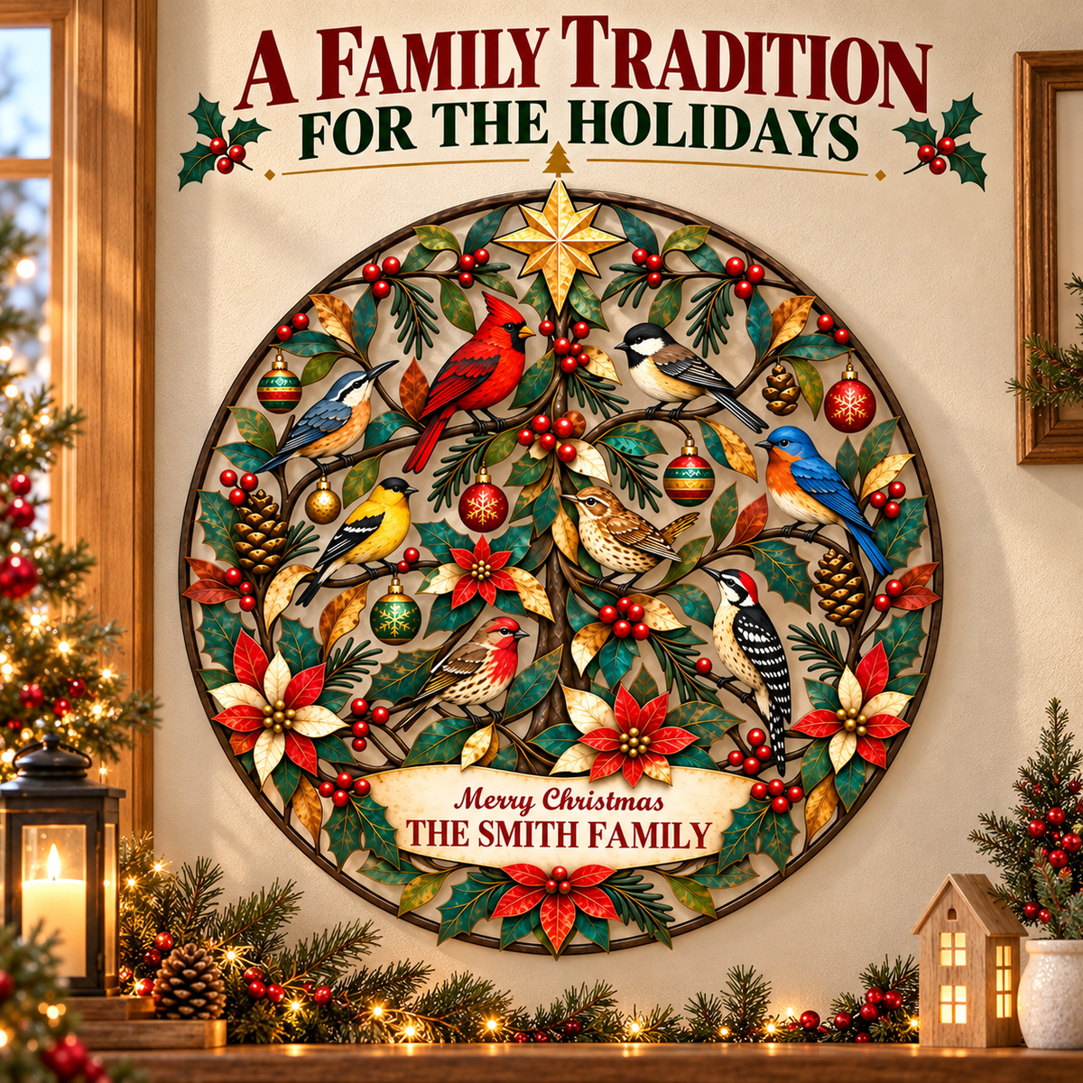 Personalized Christmas Wall Art 5