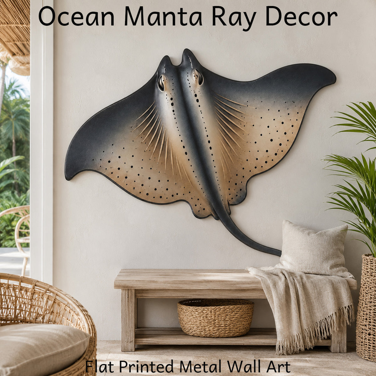 main hero update - Manta Ray Metal Wall Art Decor Manta Ray Wall Art