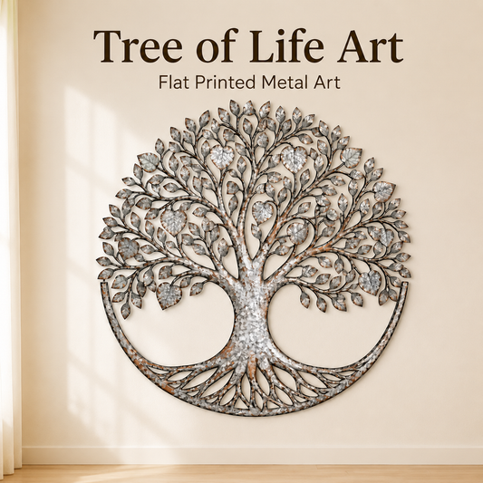 main hero update - Tree of Life Metal Wall Art Heart Leaf Family Tree